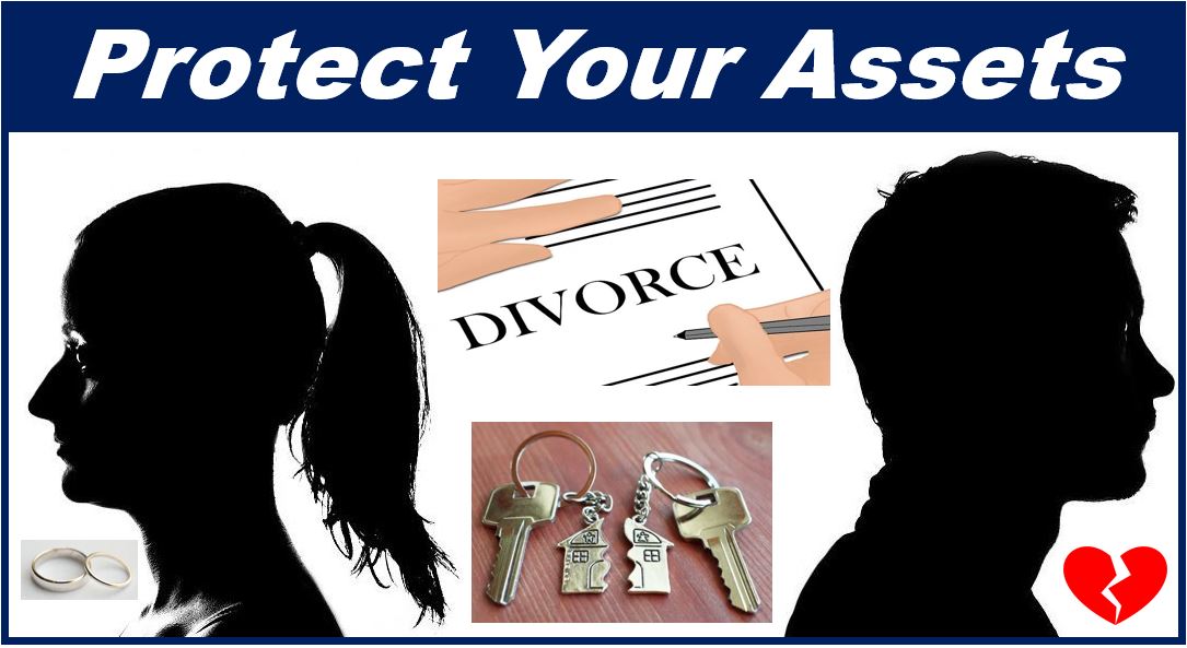 During a divorce - protect your assets - 111