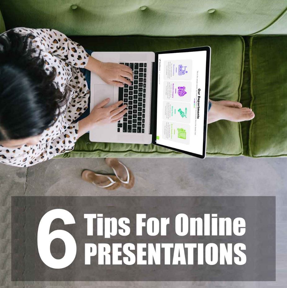 Six tips for online presentations - image for article 400300