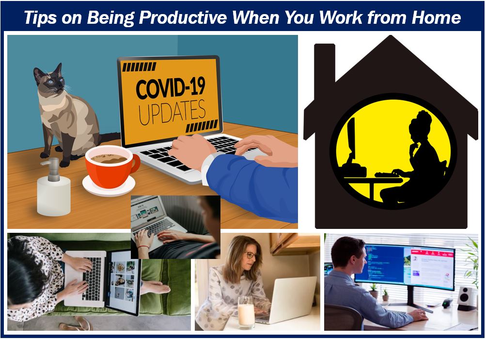 Tips on being productive when you work from home - image for article 4444