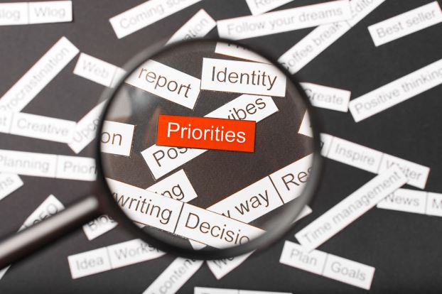 Blogging business image - 49939339 - priorities