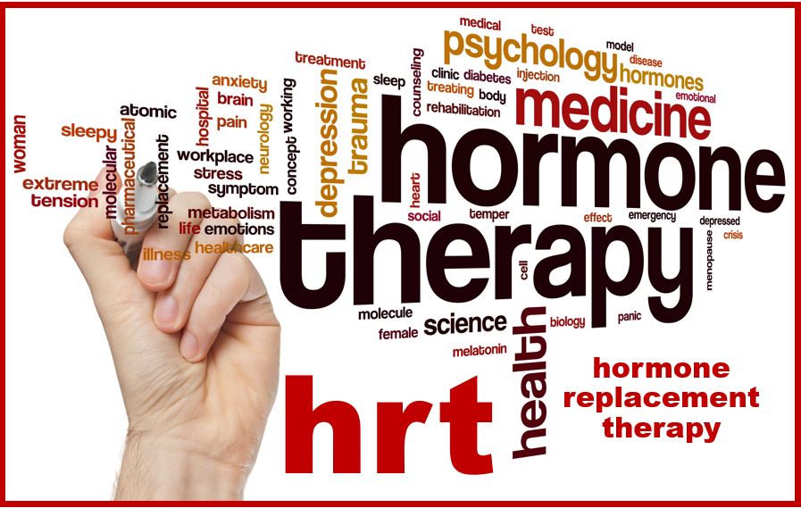 Hormone replacement therapy HRT - 498498398332323339