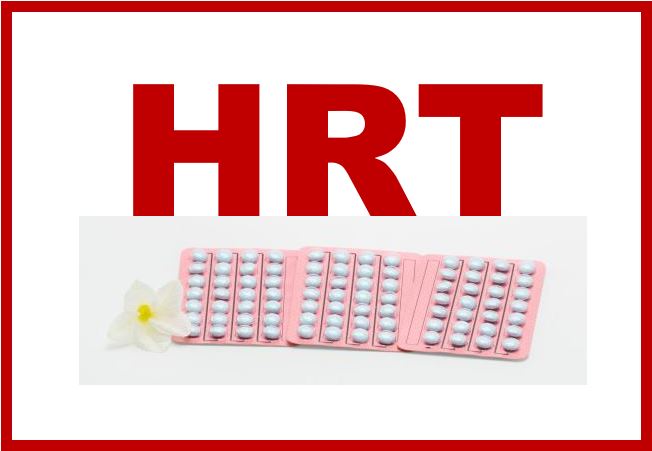 Hormone replacement therapy HRT - vv49849839839