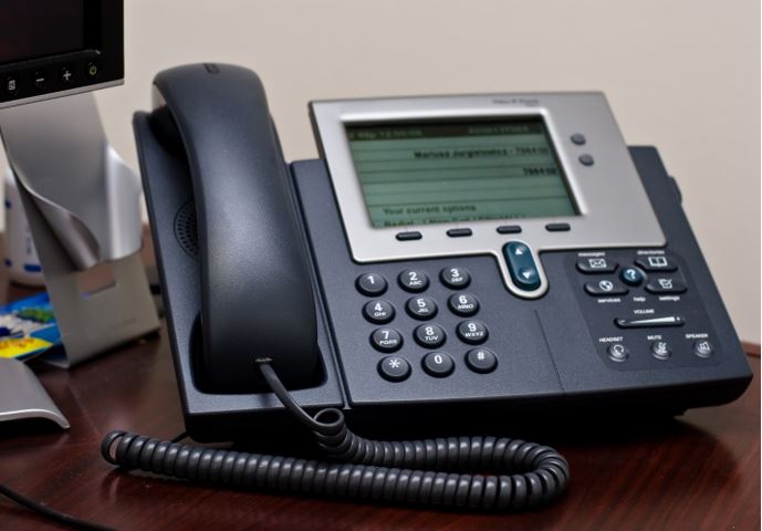 VoIP technology and implementation - image of phone 444