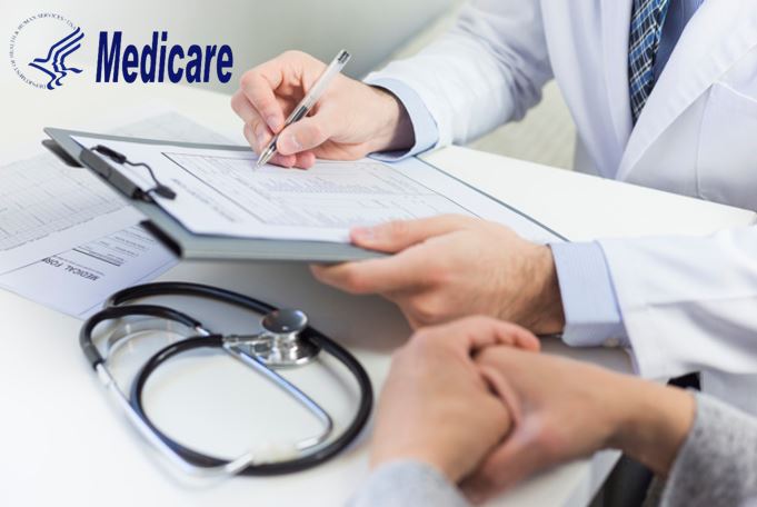 What are the benefits of your Medicare Plan - image of patient with doctor