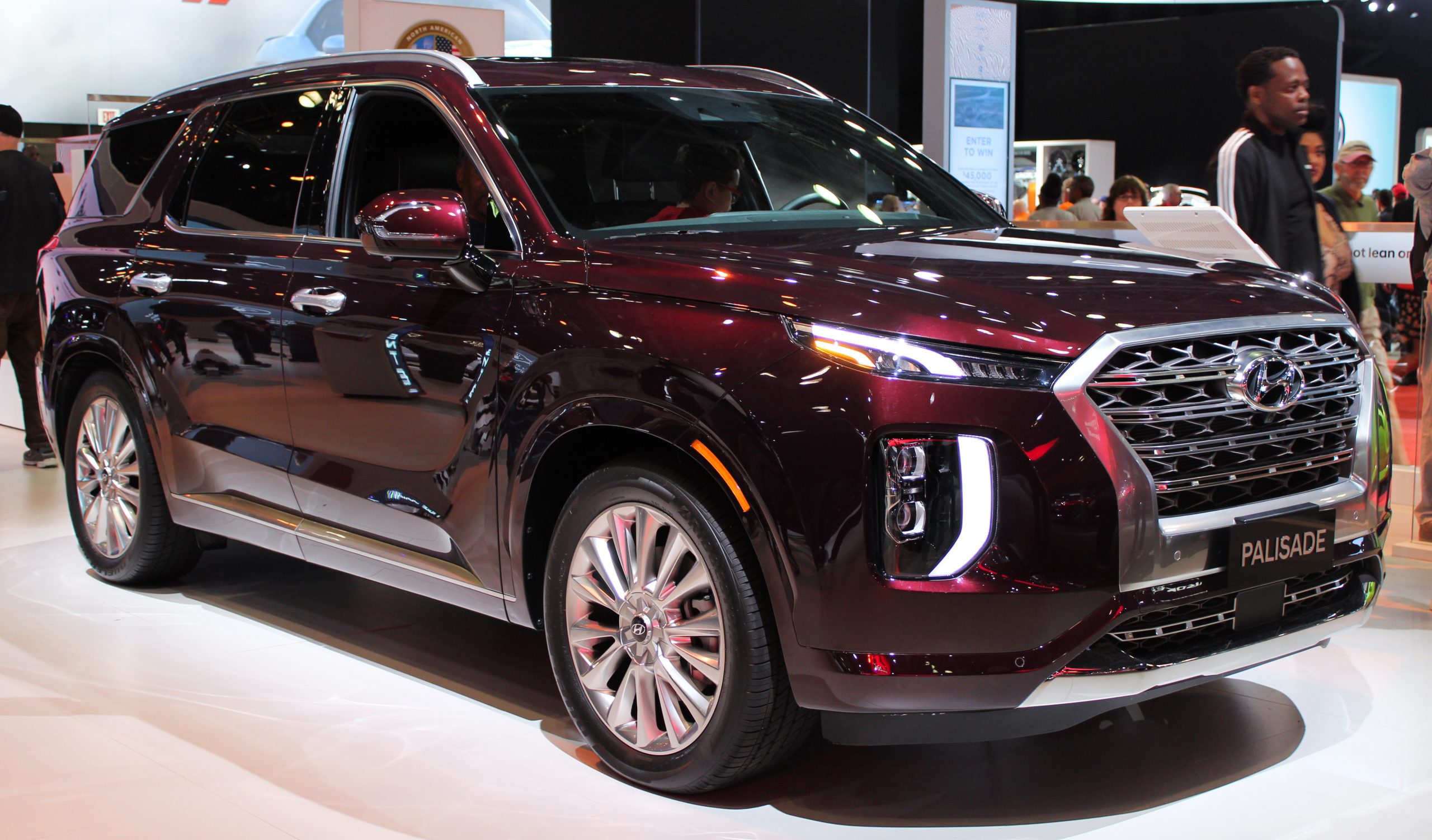 2020 Hyundai Palisade front NYIAS 2019