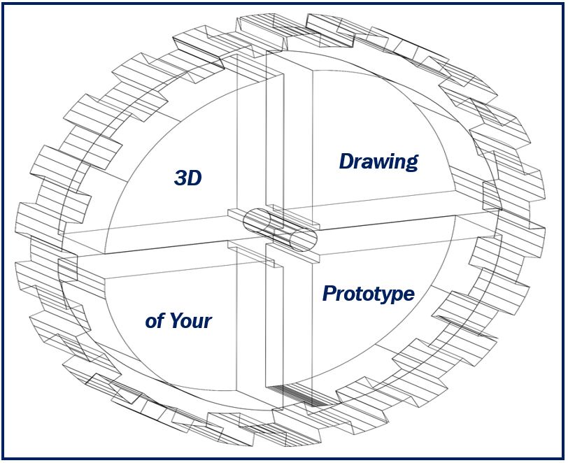 3D drawing - image for article