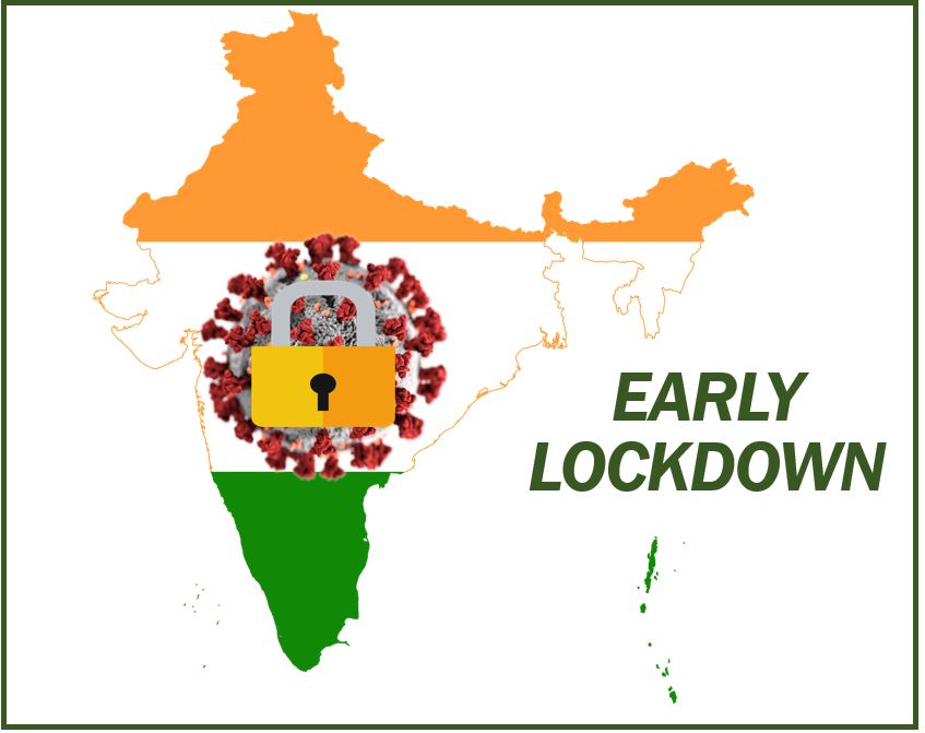 An early lockdown helped India beat COVID-19 4444