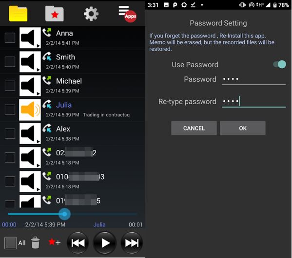 Record calls on your Android phone - Call Recorder Eonsoft