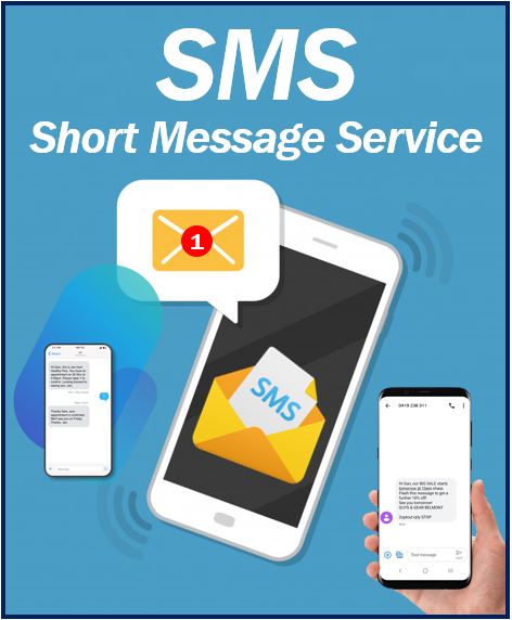 SMS stands for Short Message Service - image