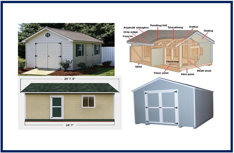 Sheds for article - images