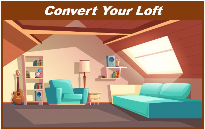 Convert your loft - increase the value of your house 499399