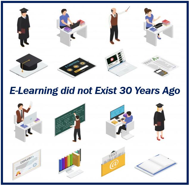 E-Learning did not exist a few decades ago - image