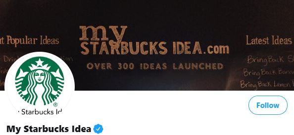 Marketing research - My Starbucks Idea 499