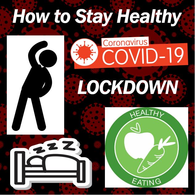 Stay health during the lockdown - 398398938938