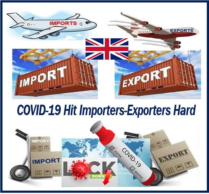Importers - exporters - Vulnerable to Brexit - EU and UK flags - image 3b333
