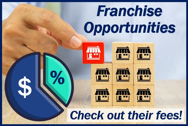 Franchise opportunities - check out their fees