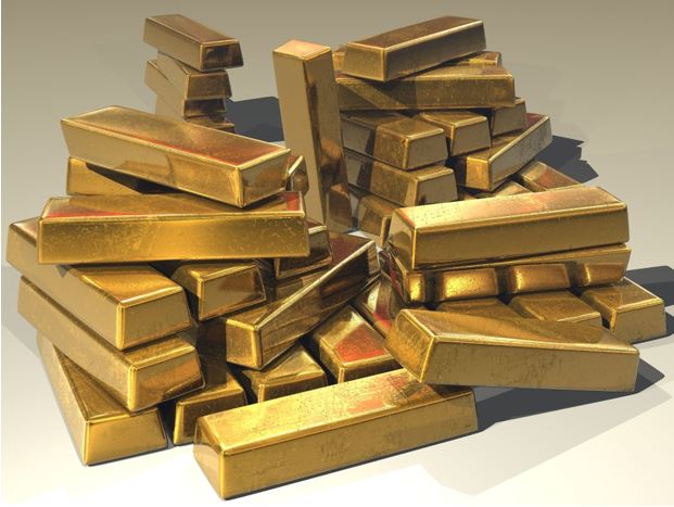 Manage a 401K image for article - gold bars