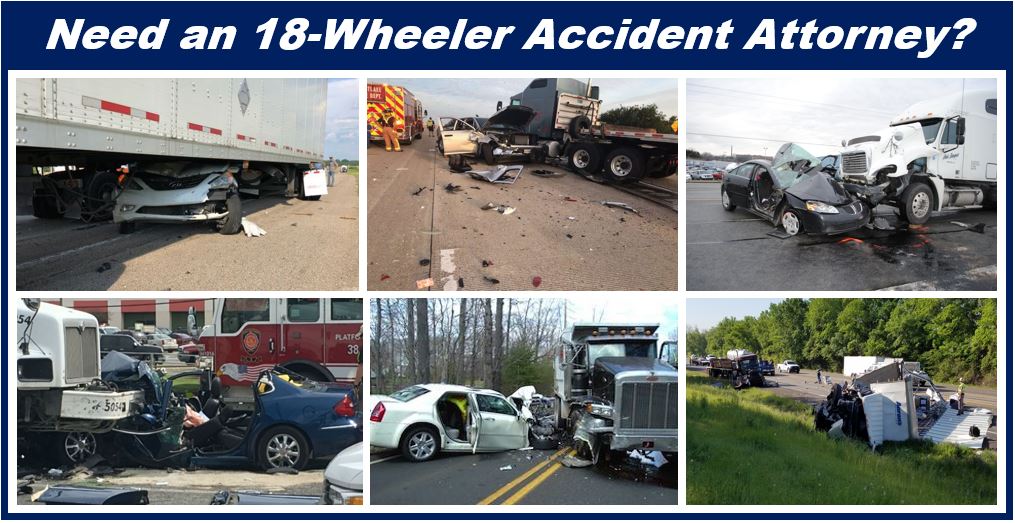 Need an 18-wheeler accident attorney - image for article