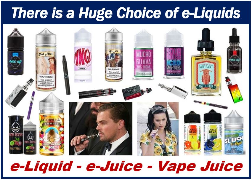 All About E-liquids - e-juice - vape juice - vaping liquid