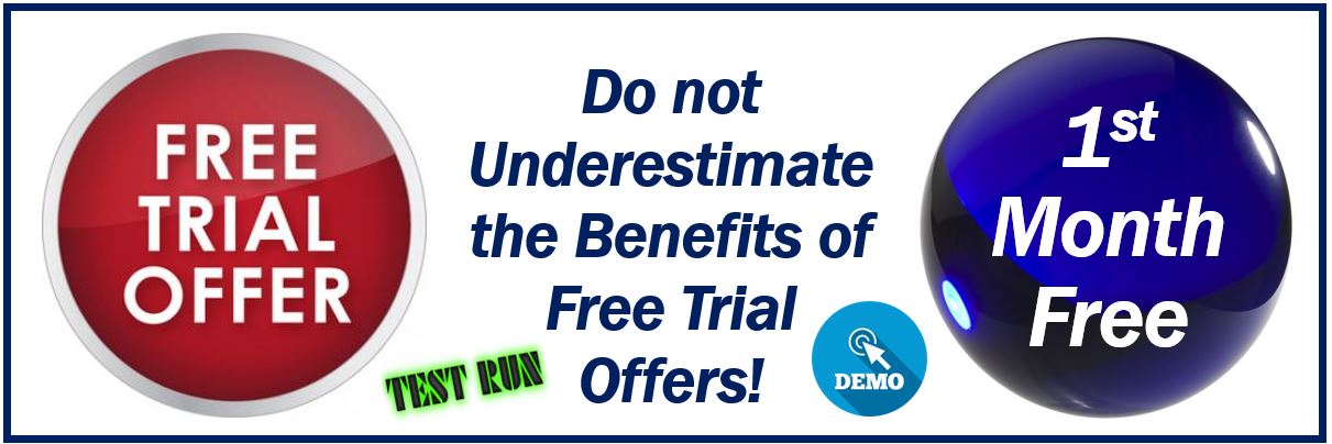 Benefits of a Free Trial offer - image for article 89894894894898