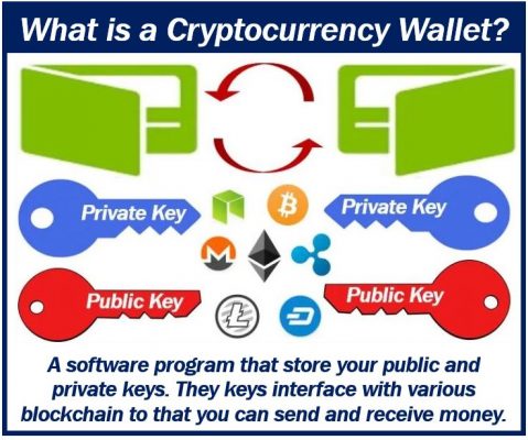 Introduction to the Bitcoin wallet - cryptocurrency wallet image for article