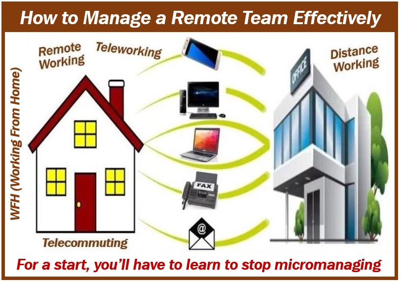 Manage a remote team - stop micromanaging