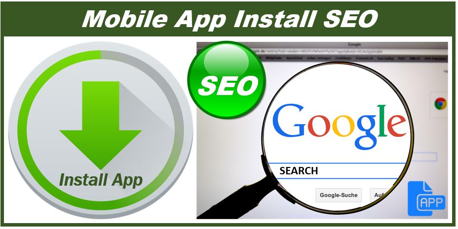 Mobile app installs SEO