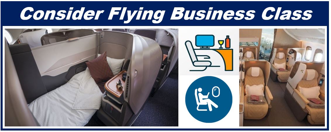 Tips for your first business class flight - image for article 498398948