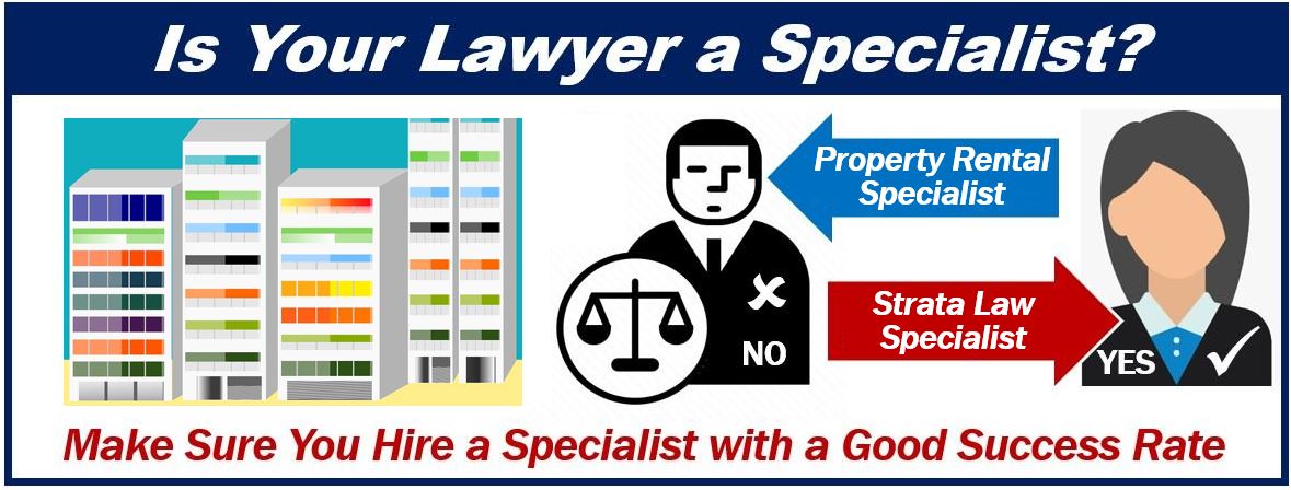 Is your lawyer a specialist - Best Strata & Property Disputes Lawyer