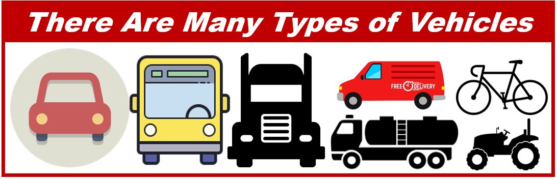 Common Vehicles and Modes of Transportation Vocabulary