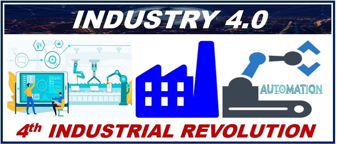 Industry 4.0 - 4th Industrial Revolution - industrial process automation