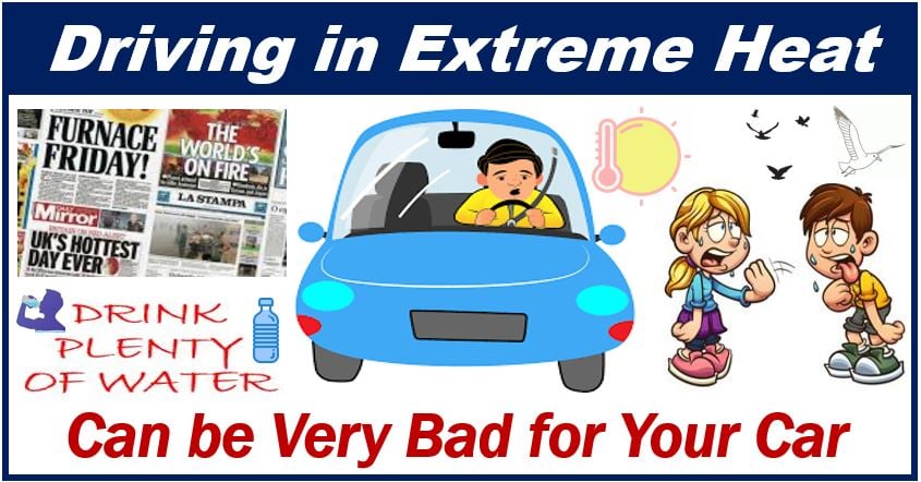 Using your Car in Excessive Heat Impacts its Health - 393939vv39