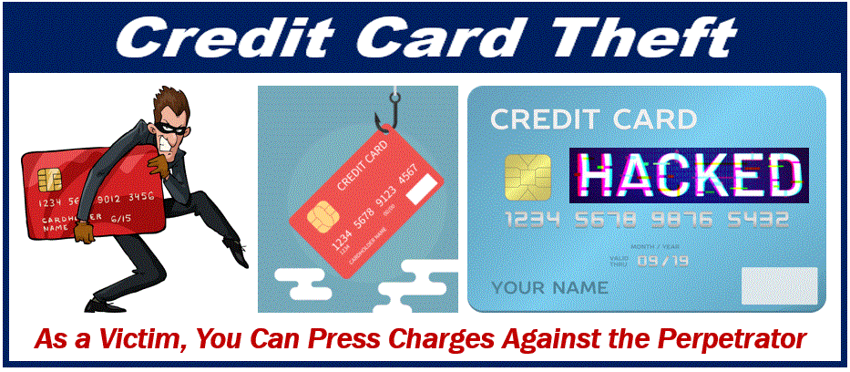 Credit card theft - press charges - 30983908
