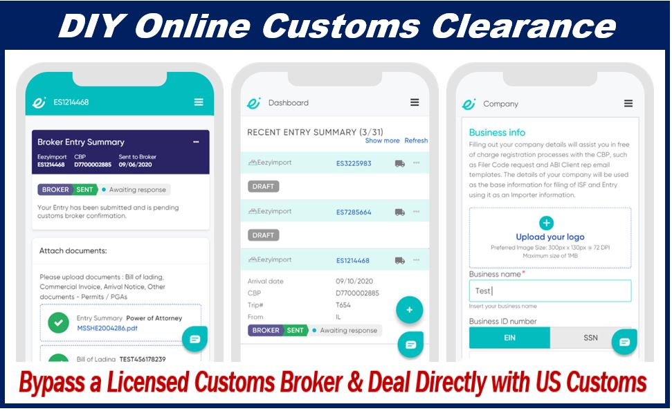 DIY Online Customs Clearance