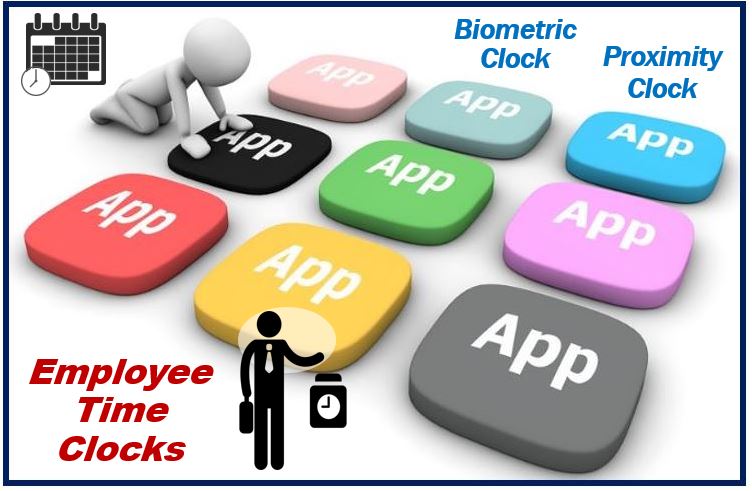 Different Types of Cocks - timesheet - clocking in - apps