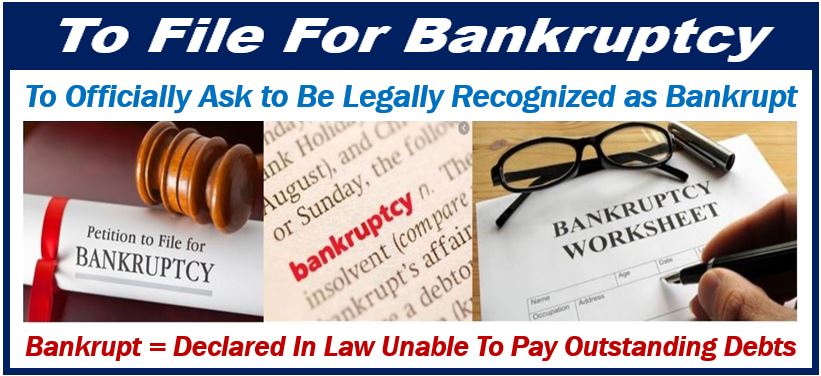 File for Bankruptcy - deal with debt worldwide