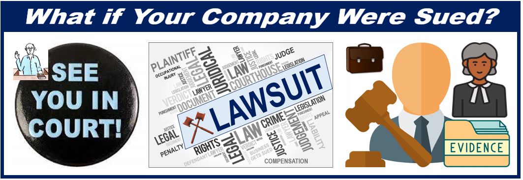 If Your Business Gets Sued - 493939393
