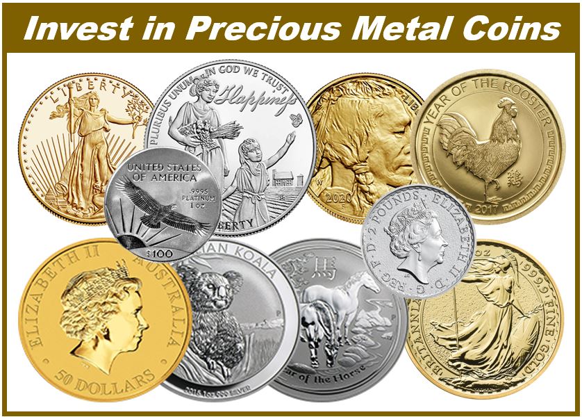 Investment in Precious Metal Coins - 3983989383