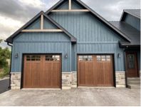 Wood composite - door for garage