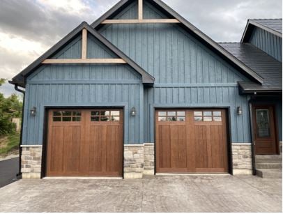 Wood composite - door for garage