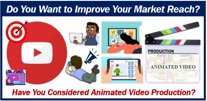 Animated video production can help your market reach - 398938938