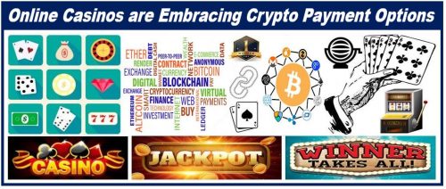 Crypto payment options - online casinos