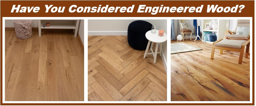 Engineered Wood - best flooring for the kitchen