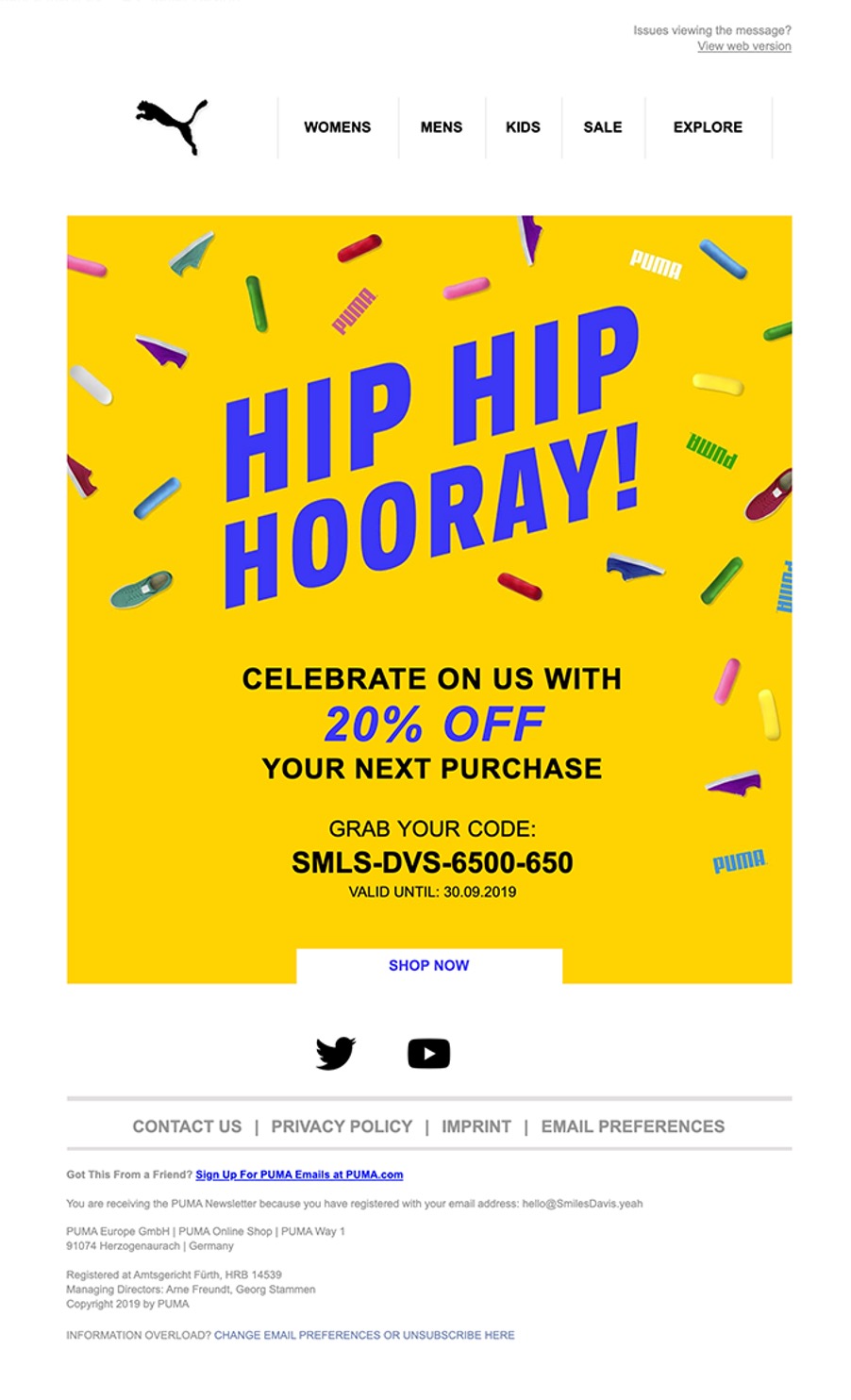 email puma