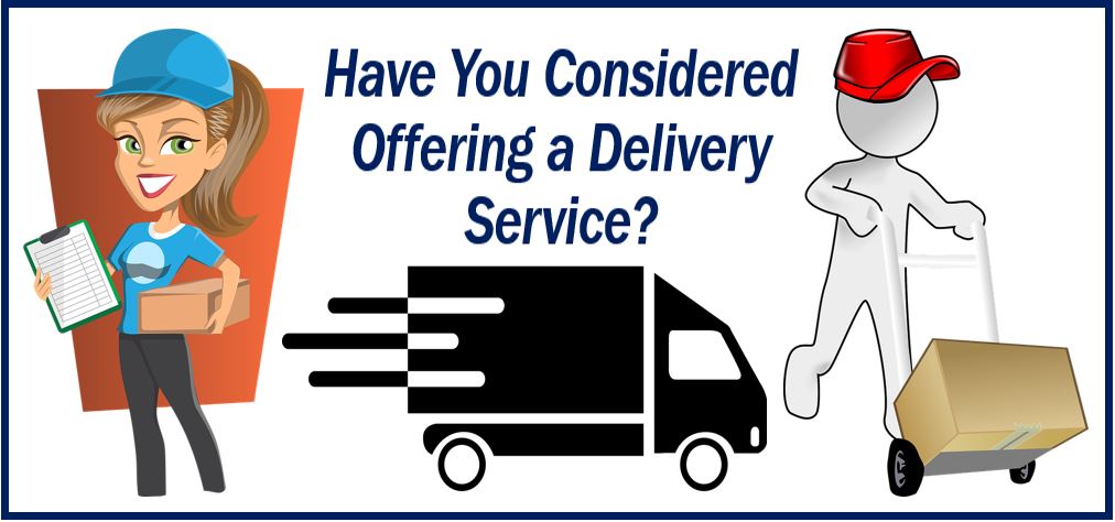 Delivery service - Hands-Free Approach to Business Transactions 09333