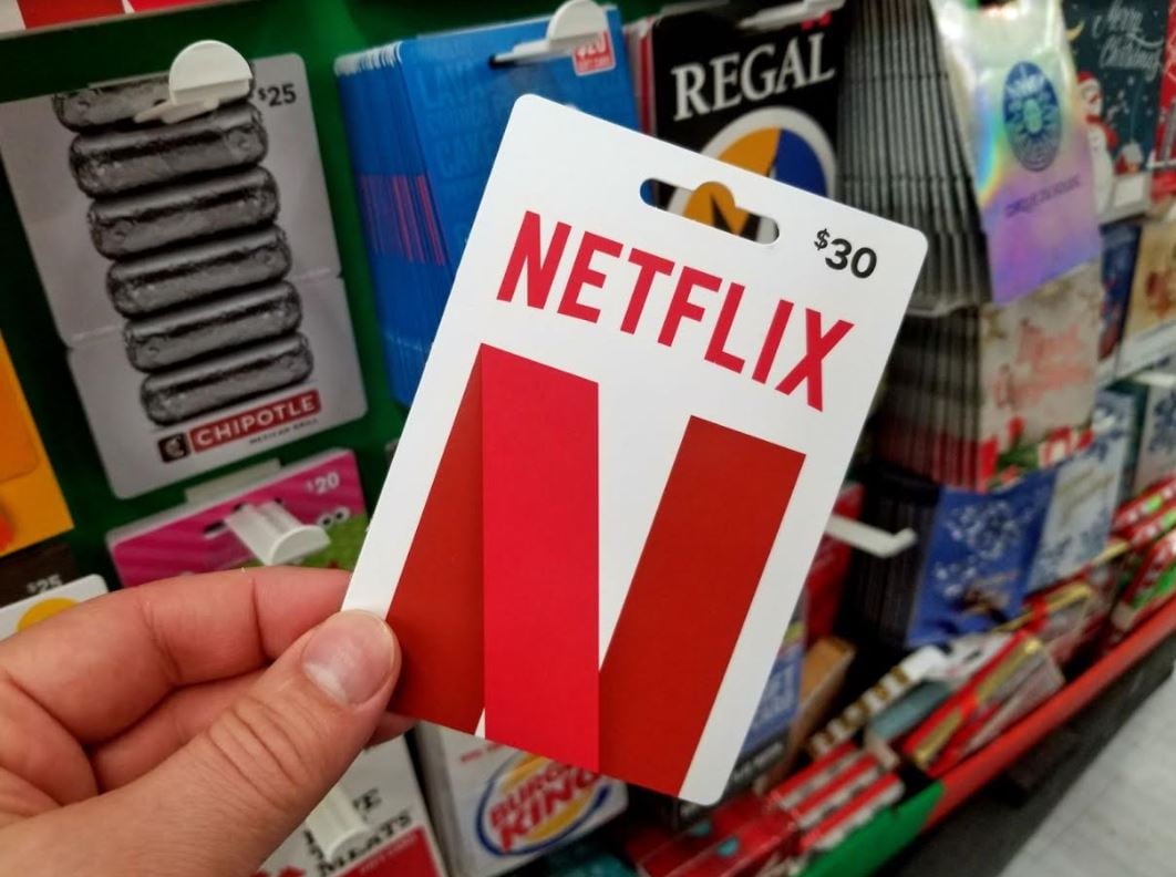 netflix gift card prices