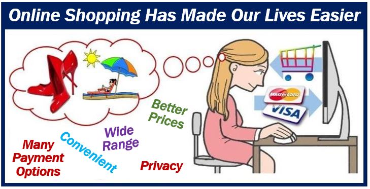 Online shopping can make your life easier - 909090234111