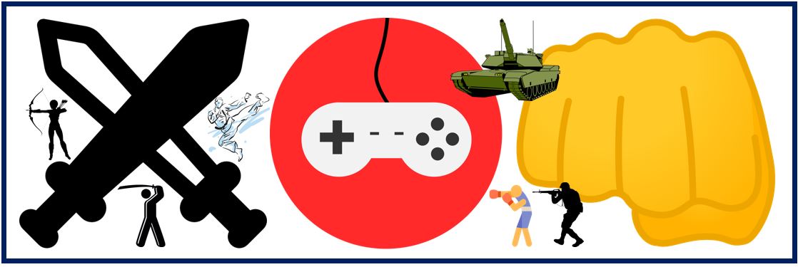 Types of Video Games - Fighting