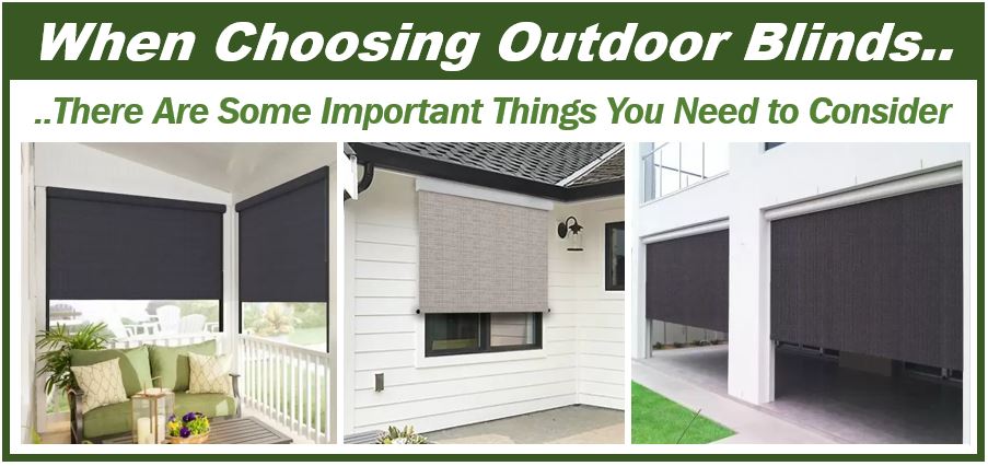 Choosing the best outdoor blinds - image for article - 3983989383