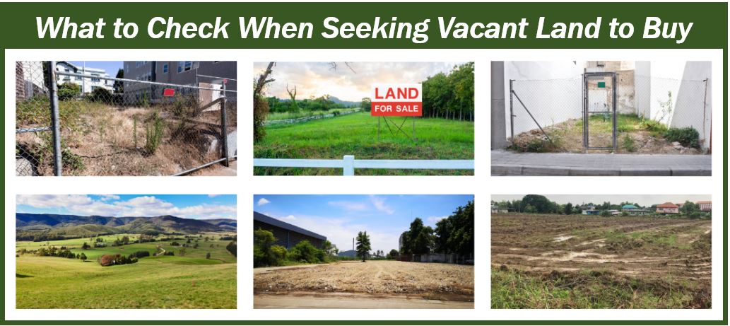 Things that Land Buyers Check When Looking for Vacant Land - image for article